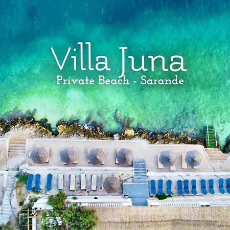 Villa Juna Beach Sarande Exterior photo